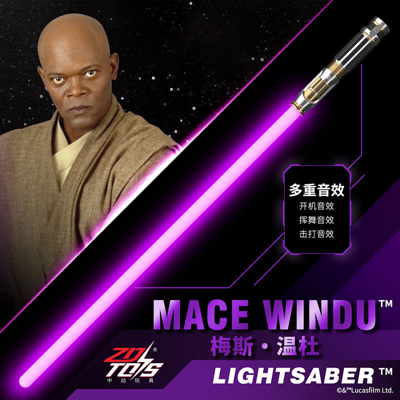 ZD Toys Star Wars Character Lightsaber | 100cm LED FX Lightsaber with Sound Effects | Electronic Roleplay Toy | Premium Collectible | Ages 14+