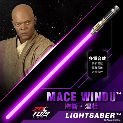 ZD Toys Star Wars Character Lightsaber | 100cm LED FX Lightsaber with Sound Effects | Electronic Roleplay Toy | Premium Collectible | Ages 14+