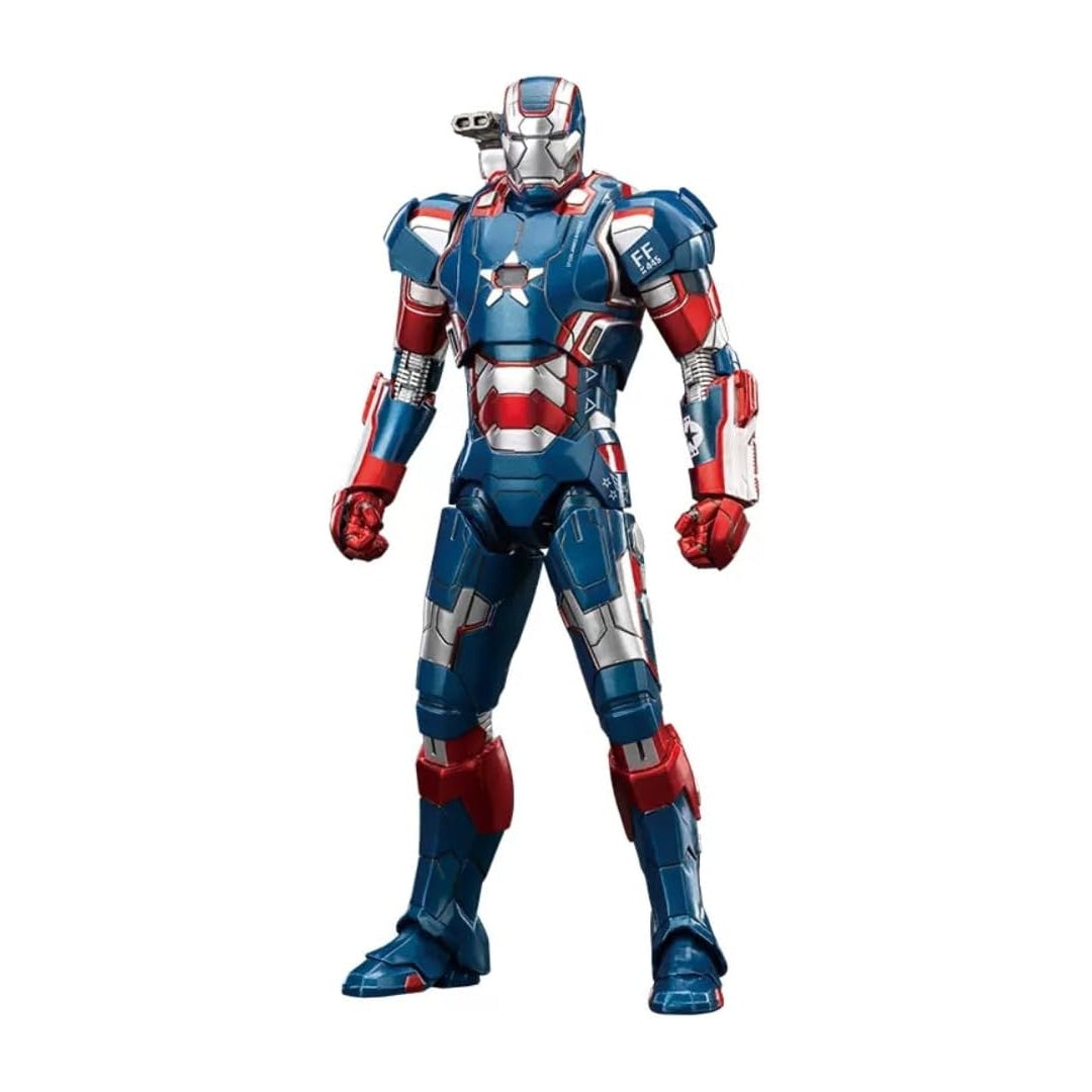 ZD Toys Marvel Iron Patriot Mark II (1906-52) 1:10 Scale Action Figure | Premium Collectible Superhero Figure