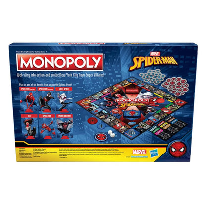 Monopoly Marvel Spider-Man Edition Board Game