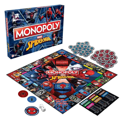 Monopoly Marvel Spider-Man Edition Board Game