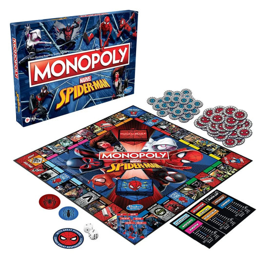 Monopoly Marvel Spider-Man Edition Board Game