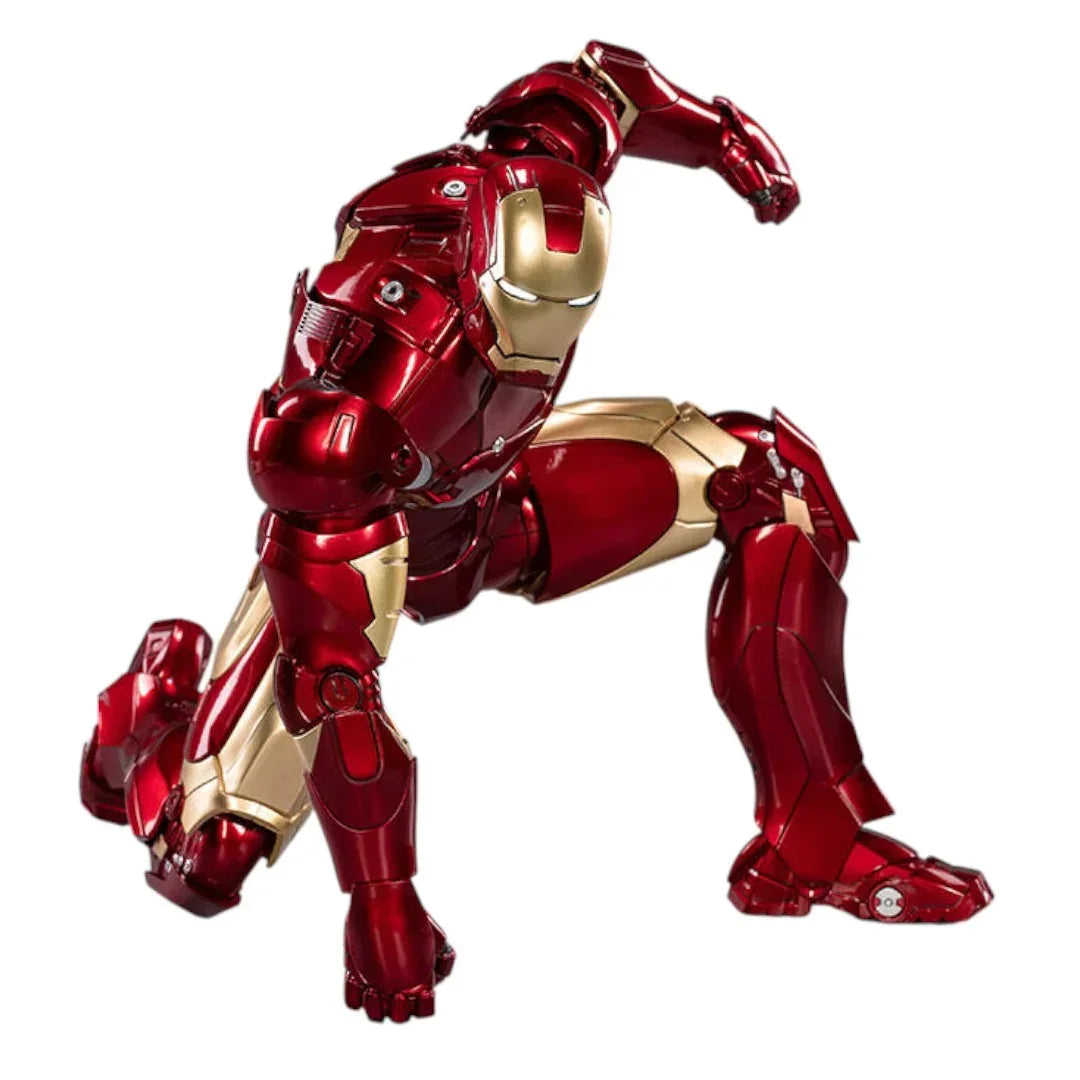 ZD Toys Iron Man Mark III 1:5 Scale Action Figure 14" Tony Stark LED Articulating