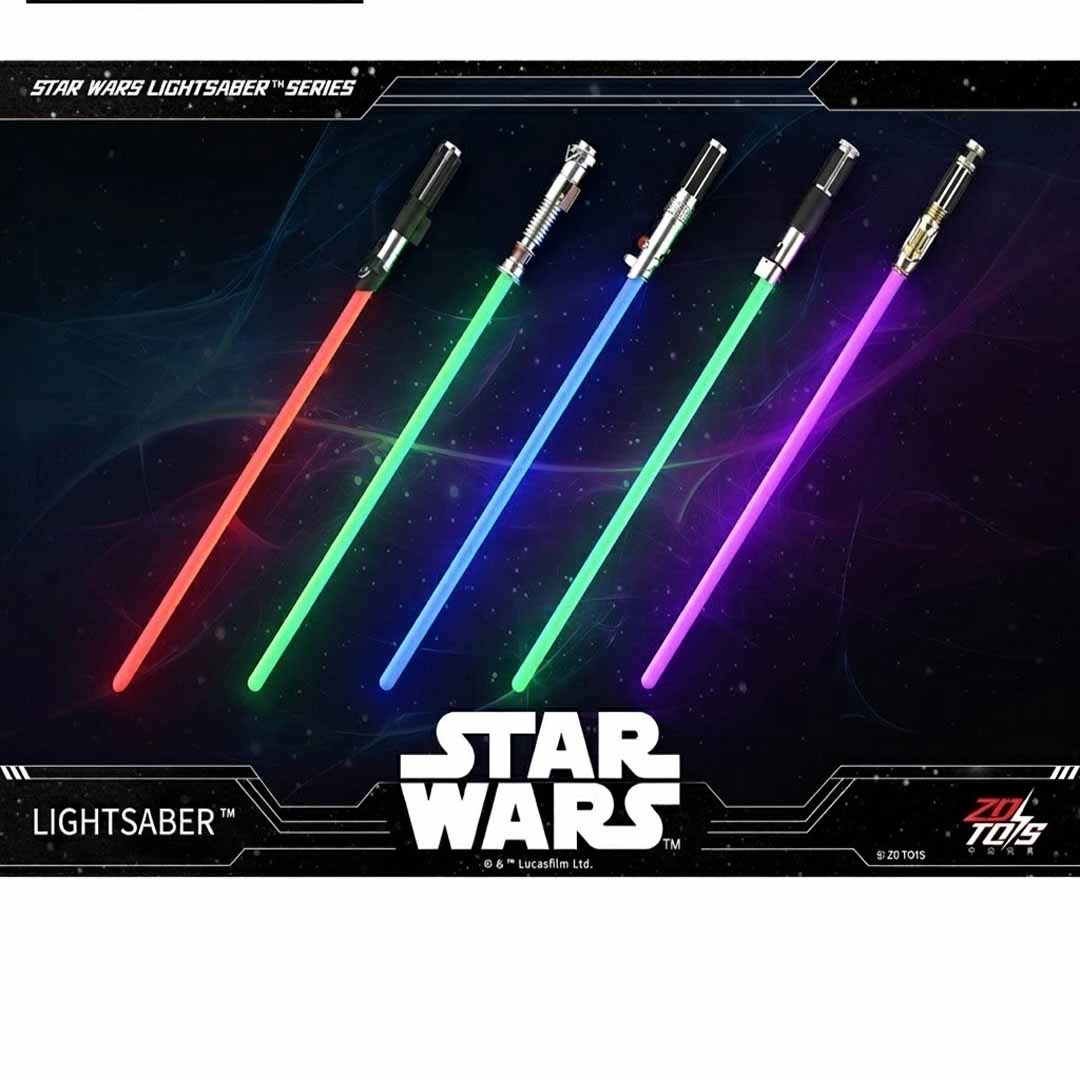 ZD Toys Star Wars Character Lightsaber | 100cm LED FX Lightsaber with Sound Effects | Electronic Roleplay Toy | Premium Collectible | Ages 14+