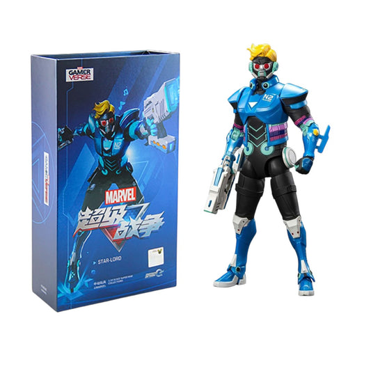 ZD Toys Marvel Gamerverse Star-Lord Action Figure (7 Inch) | 1:10 Scale Premium Marvel Collectible