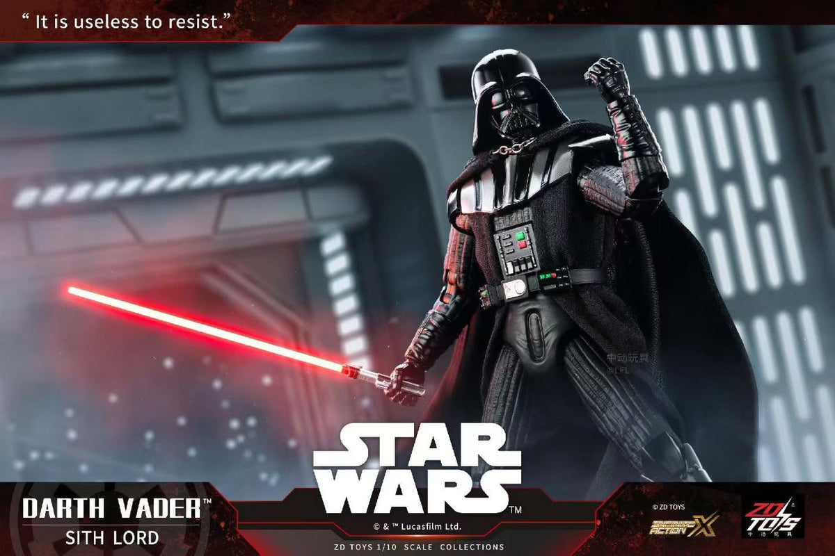 ZD Toys Star Wars Darth Vader Sith Lord Action Figure 7inch  | 1966-01 | 1:10 Scale Official Collectible