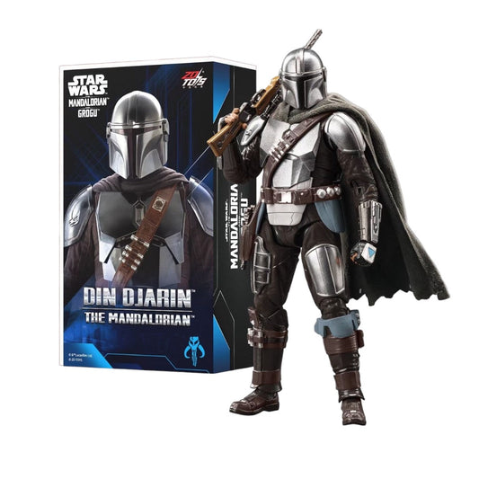 ZD Toys 1:10 Star Wars The Mandalorian Action Figure , 1966-09
