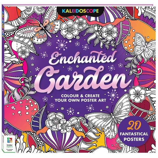 Kaleidoscope Colouring: Enchanted Garden - Jaiman Toys