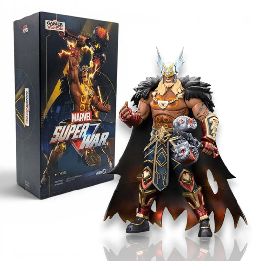 ZD Toys Marvel Super War Thor | GamerVerse | 1:10 Scale Action Figure | (7 inches) Collectible Action Figure