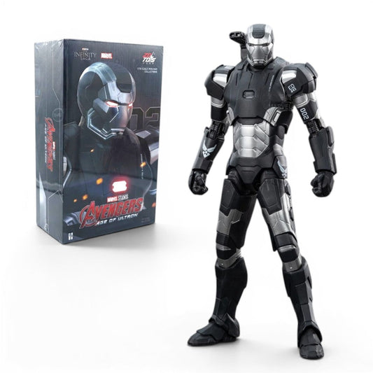 ZD Toys Marvel Avengers: Age of Ultron Iron Man Mark II (MK2) 1/10 Scale Action Figure | 7 Inch Premium Collector Figure with Articulation | Display Collectible