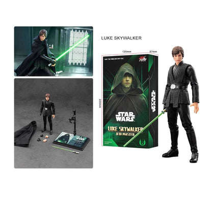 ZD Toys Star Wars Luke Skywalker Jedi Master Action Figure (7 Inch) | 1966-03 | 1:10 Scale Official Collectible