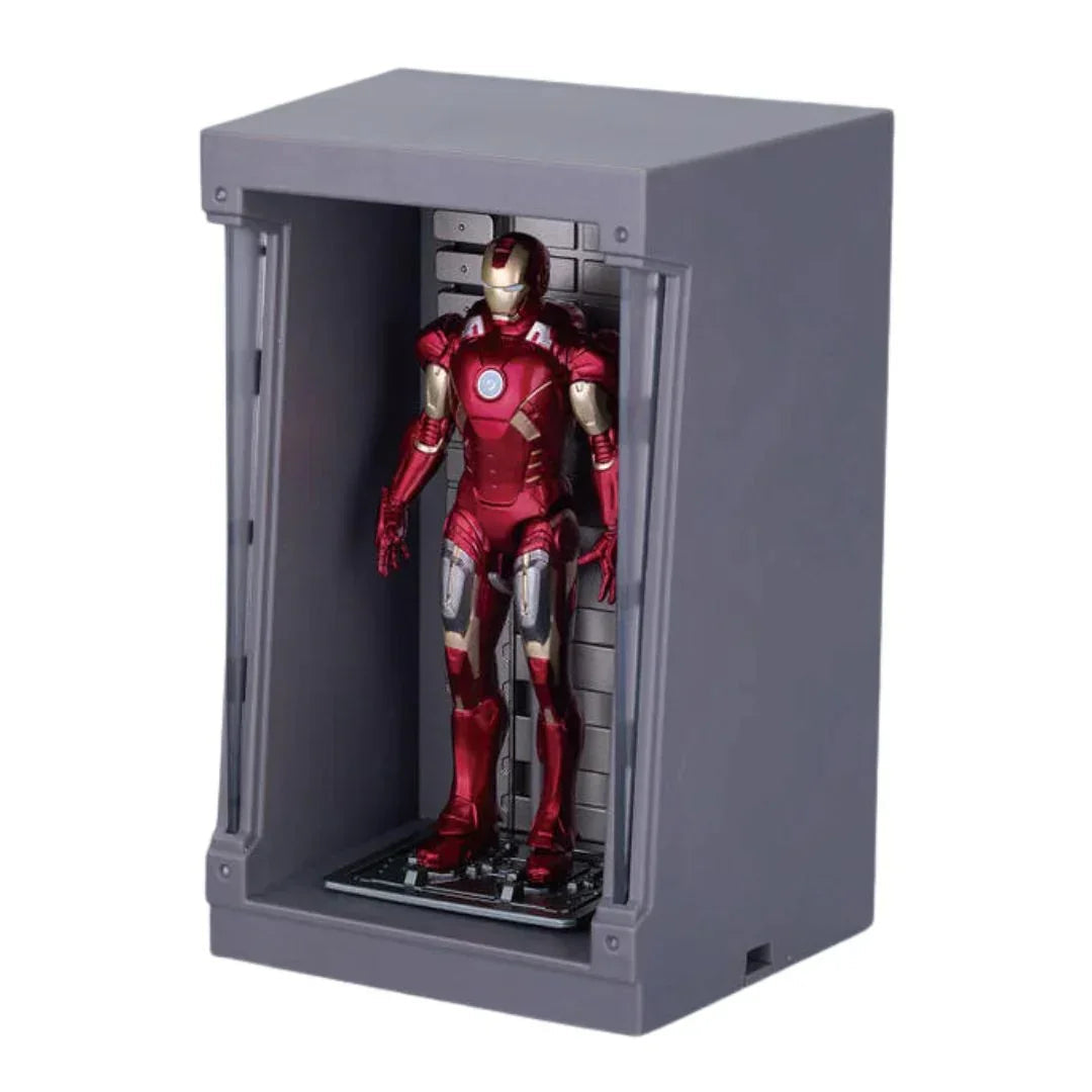 ZD Toys Iron Man Hall of Armor Mark VII (MK07) 4-Inch Action Figure | Marvel Studios The Infinity Saga