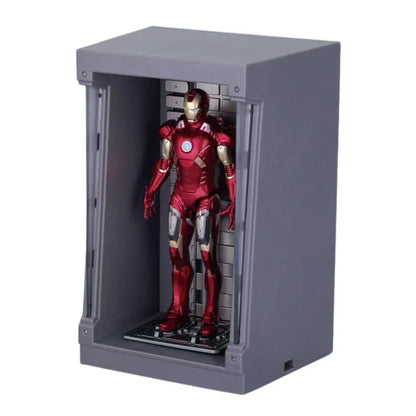 ZD Toys Iron Man Hall of Armor Mark VII (MK07) 4-Inch Action Figure | Marvel Studios The Infinity Saga