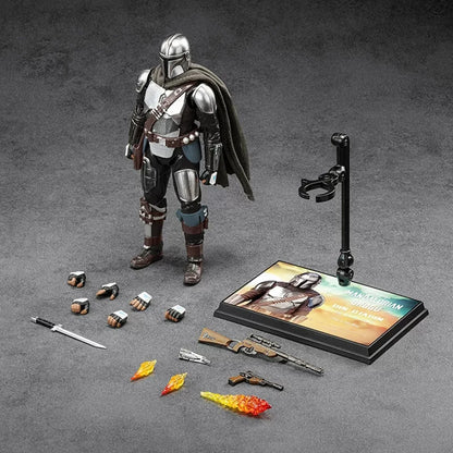 ZD Toys 1:10 Star Wars The Mandalorian Action Figure , 1966-09