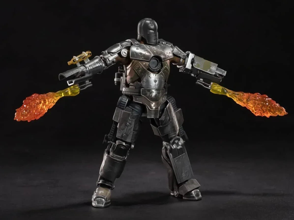 Marvel Iron Man Mark 1 Toy LED Light Action Figure Collection Model-7"Inch - 1907-01 - Jaiman Toys
