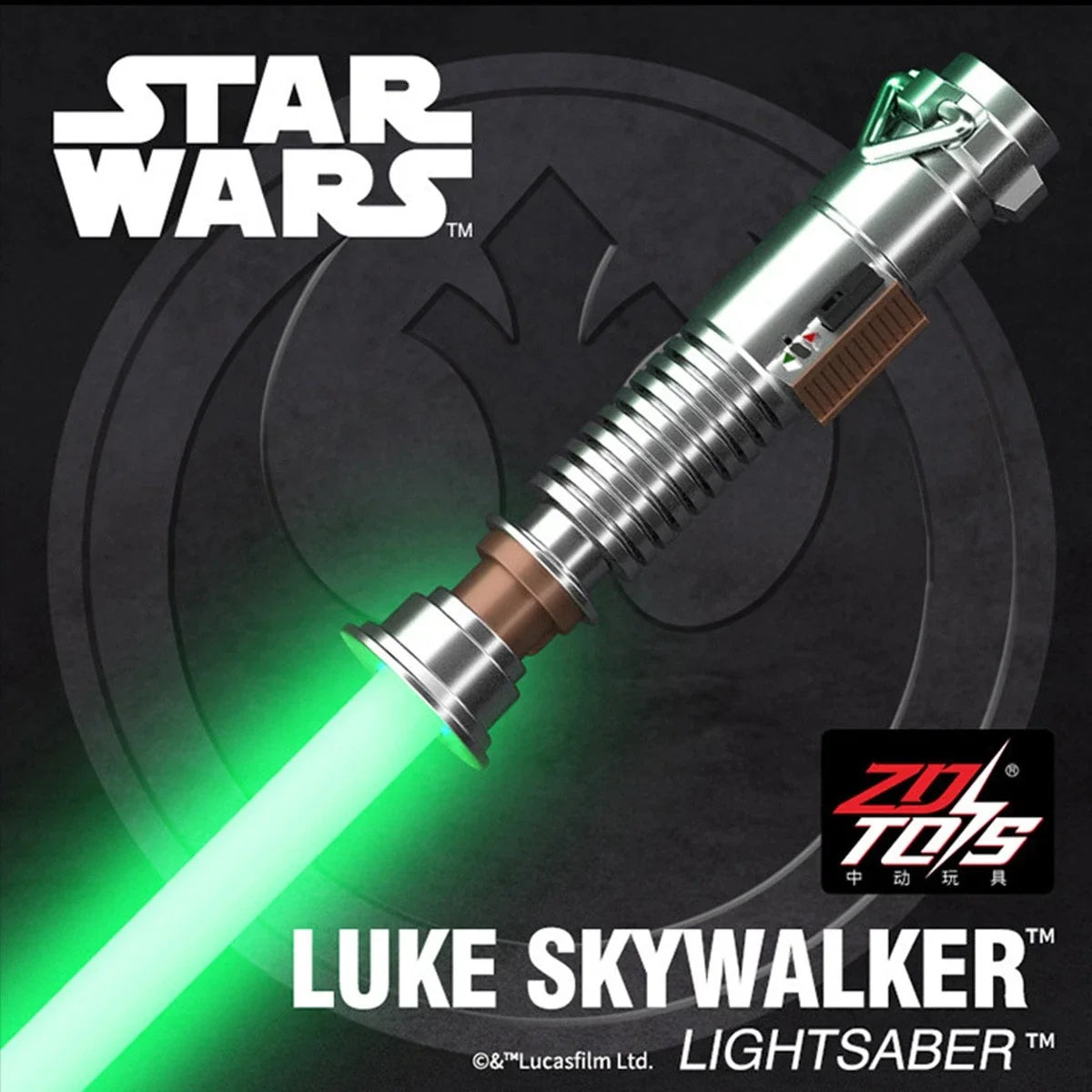 ZD Toys Star Wars Character Lightsaber | 100cm LED FX Lightsaber with Sound Effects | Electronic Roleplay Toy | Premium Collectible | Ages 14+