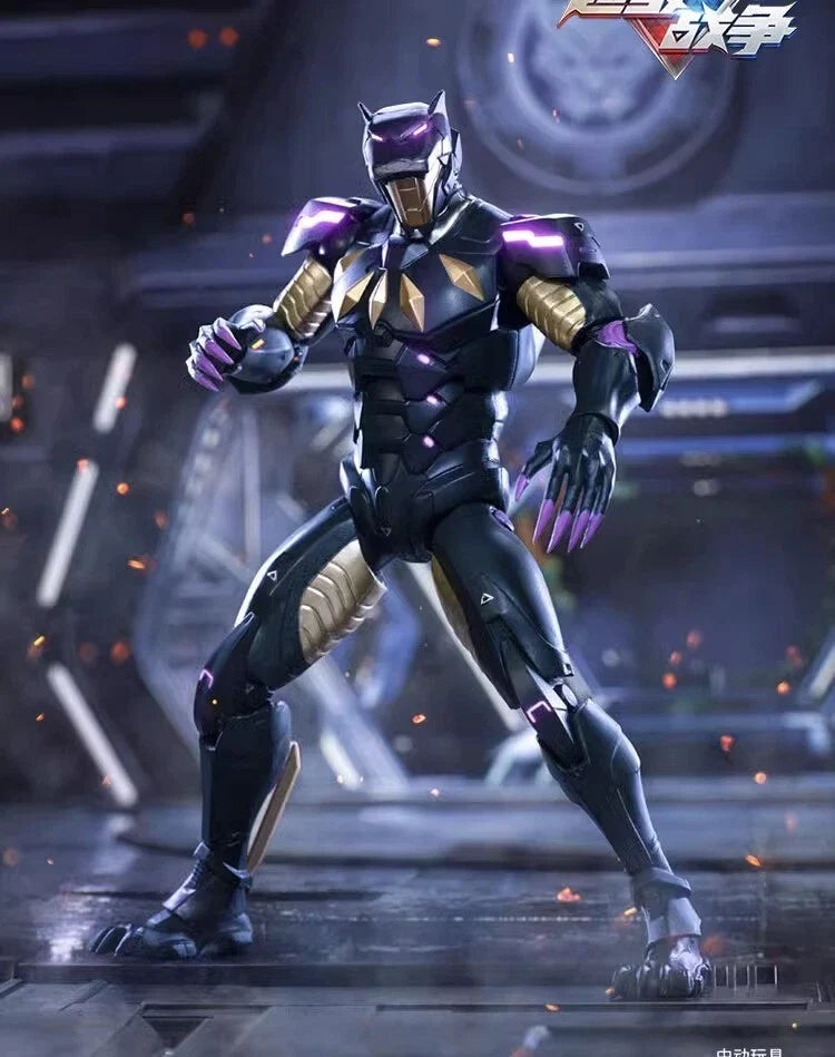 ZD Toys Marvel Super War Collection Black Panther Action Figure (7 Inch) - 1917-01 | 1:10 Scale Premium Collectible