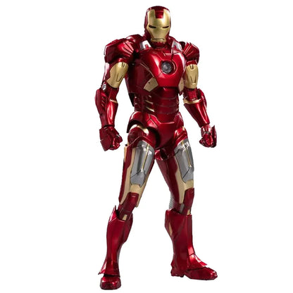 ZD 1907-07 Toys Marvel Iron Man Mark VII 1/10 Scale Action Figure with Light – Avengers Edition