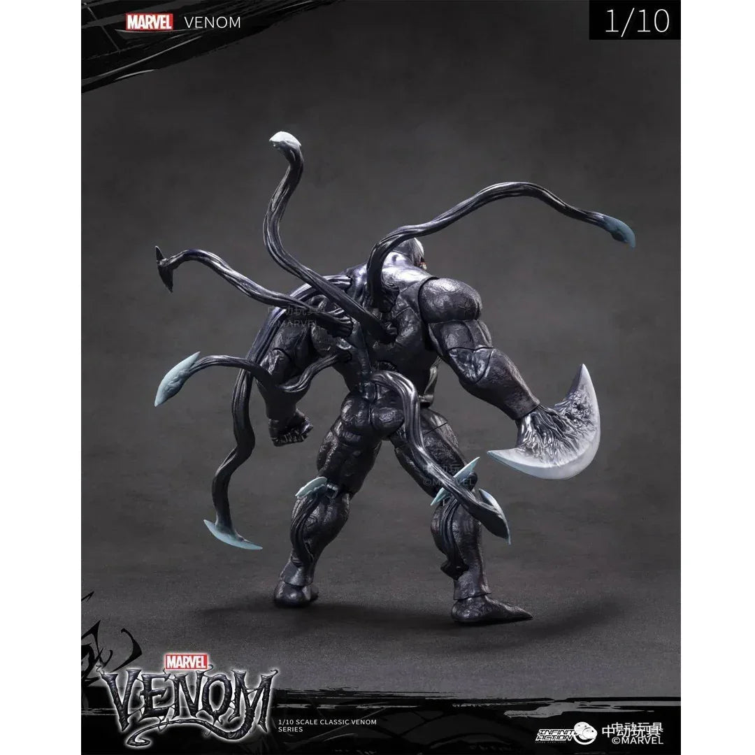 ZD Toys Ultimate Action Figure Venom Collectible Figure – Ultimate 1:10 Scale Action Figurine | Symbiote Full Set - Jaiman Toys