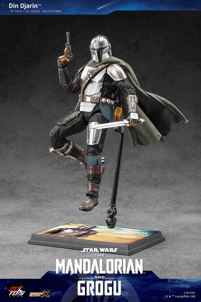 ZD Toys 1:10 Star Wars The Mandalorian Action Figure , 1966-09